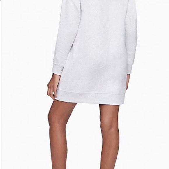 NWT MONOGRAM LOGO SWEATSHIRT DRESS (FINAL PRICE) - Picture 2 of 11